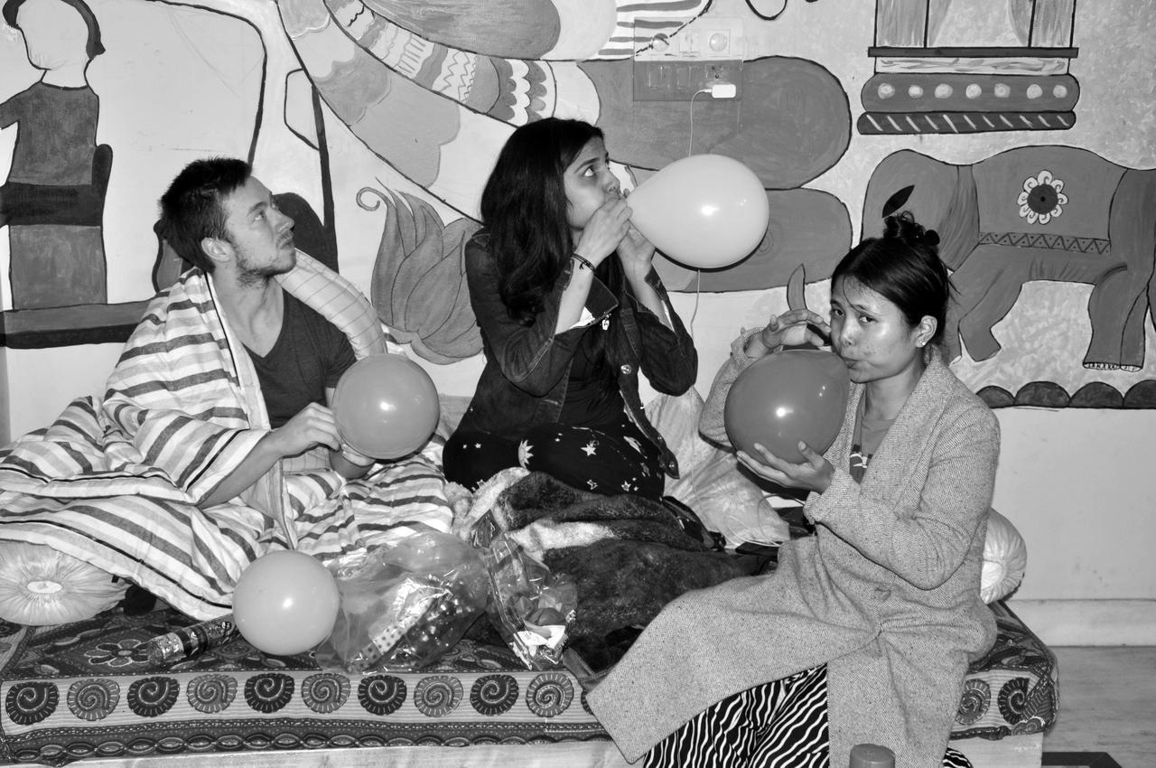 Friends Hostel New Delhi Extérieur photo